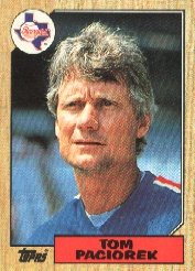 1987 Topps Baseball Cards      729     Tom Paciorek